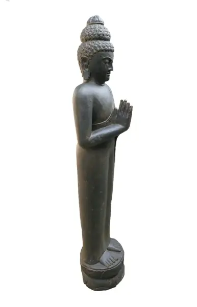 Artikelbild 4 des Artikels “Stehender Buddha, 175cm hoch, antikisiert “